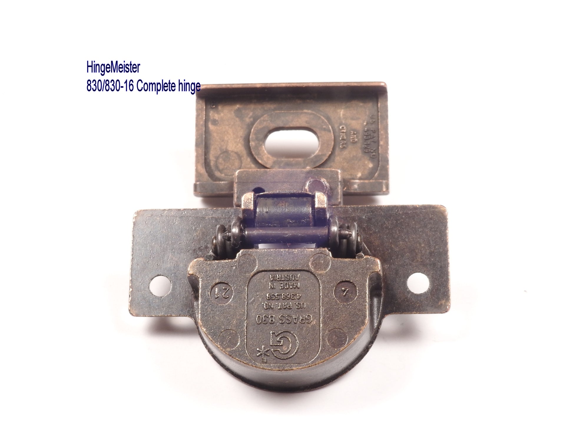 Grass 830-16 hinge - HingeMeister