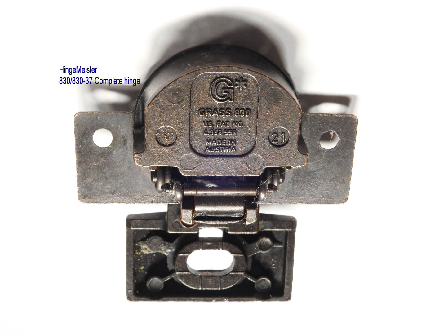 Grass 830-37 hinge - HingeMeister