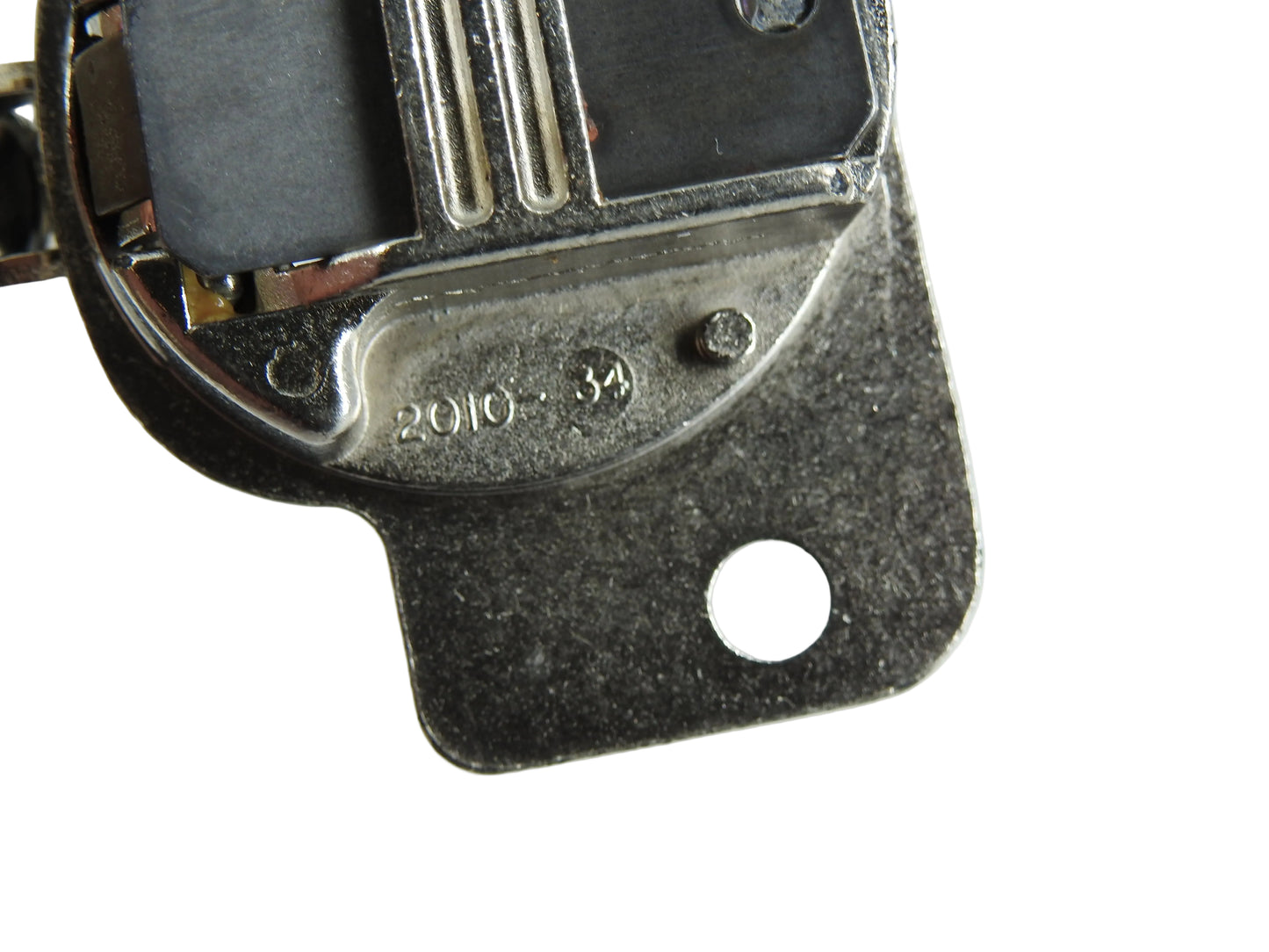 Amerock 2010 Hinge with 3/4" Base Plate - Nickel Finish - 45mm Drilling