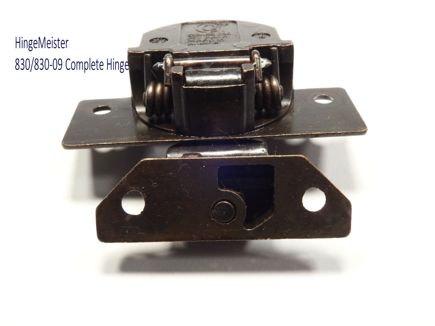 Grass 830-09 Bronze Hinge and mounting plate - Complete Hinge - Refurbished