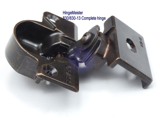 Grass 830-13 Bronze Hinge and mounting plate - Complete Hinge - Refurbished