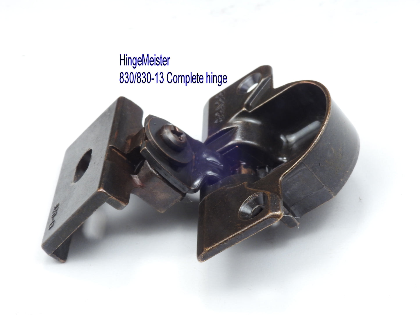 Grass 830-13 Bronze Hinge and mounting plate - Complete Hinge - Refurbished