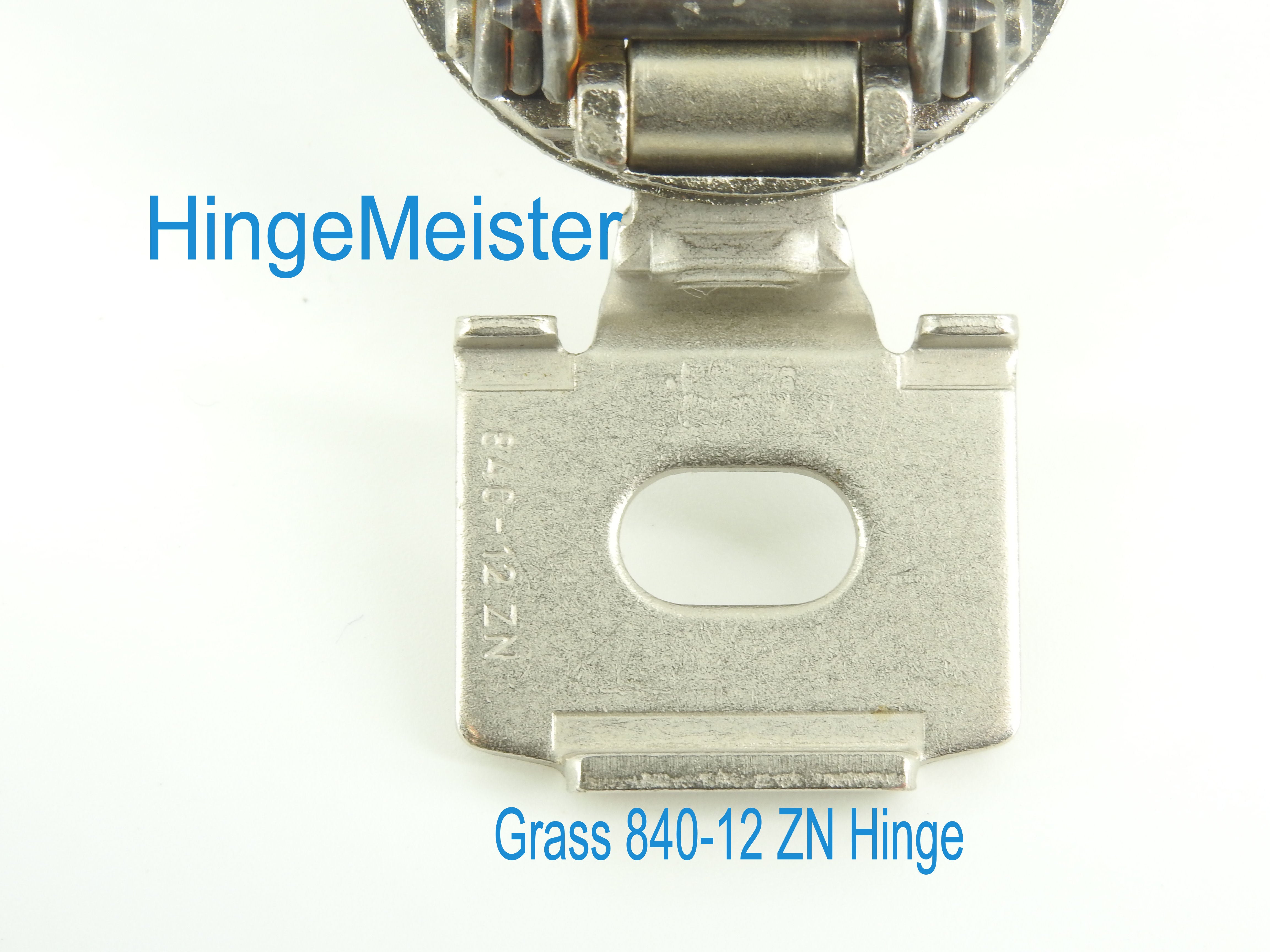 Grass 840-12 ZN hinge nickel finish – Hinge Meister