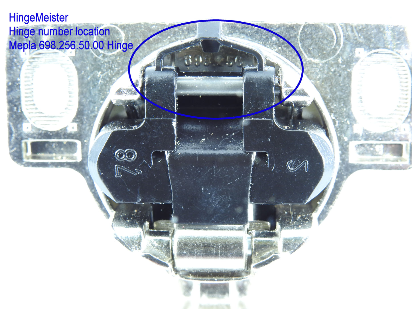 Mepla Hinge 698.256.50.00 Straight top hinge repair service