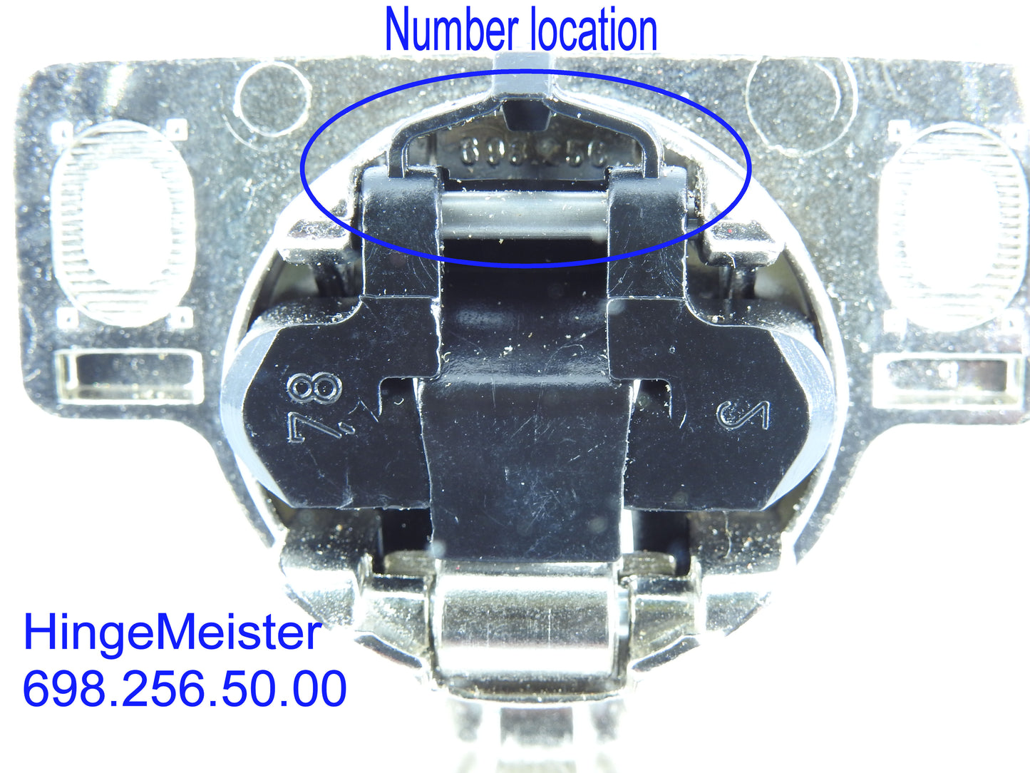 Mepla Hinge 510.356.00.34  1 1/4" overlay