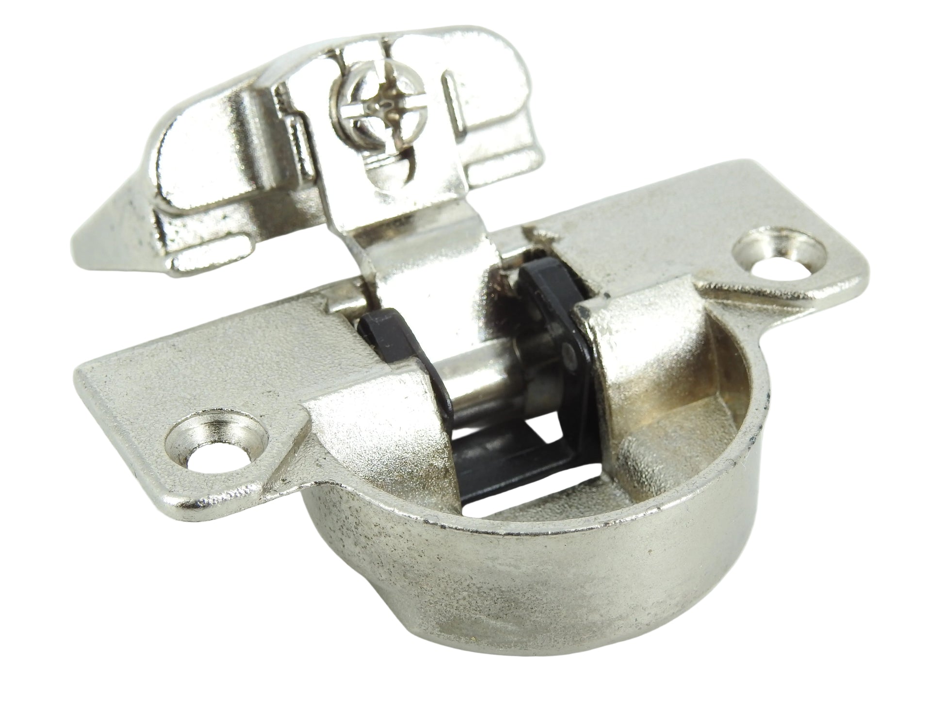 Mepla Hinge 698.254.53.00 - 3/4" Overlay - 348.253.51.95 - Round top hinge - Refurbished