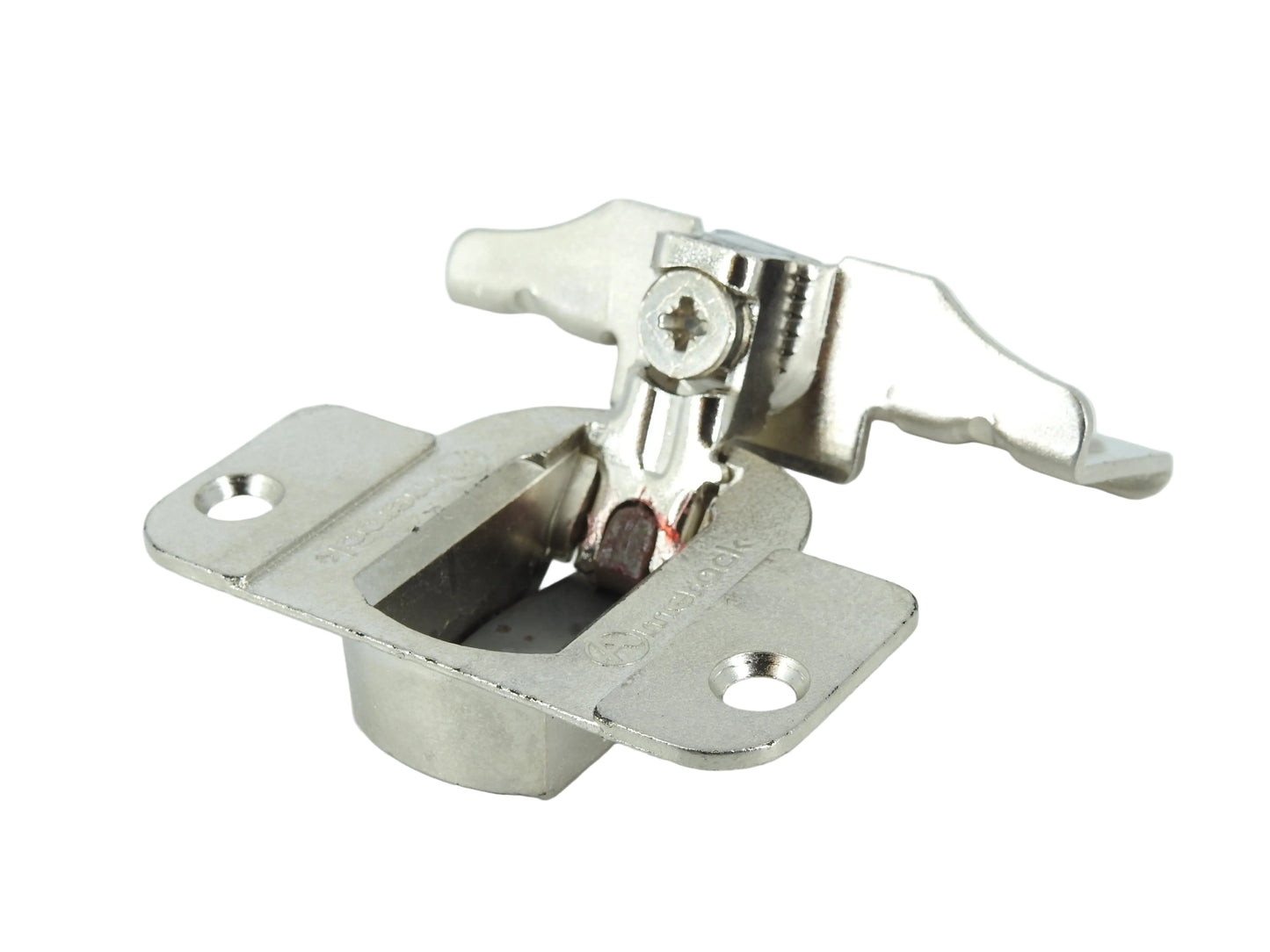 Amerock 2010 Hinge with 3/4" Base Plate - Nickel Finish - 45mm Drilling