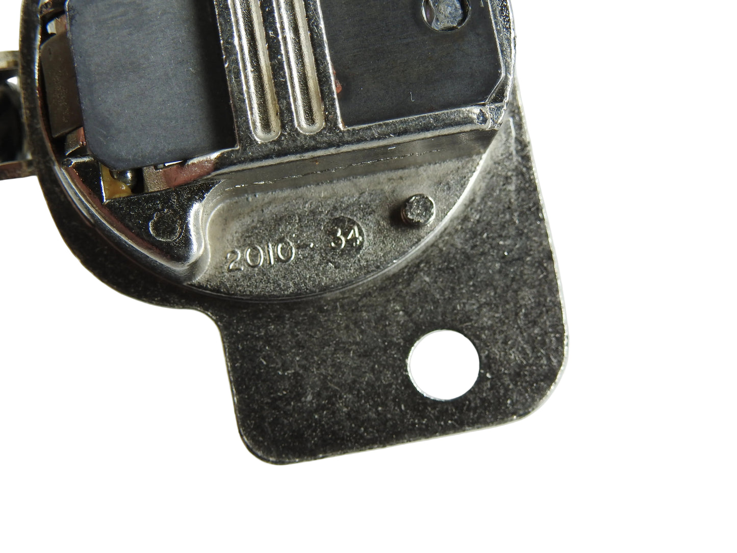 Amerock 2010 Hinge  Nickel Finish with 1 3/8" Base Plate - 45mm Drilling