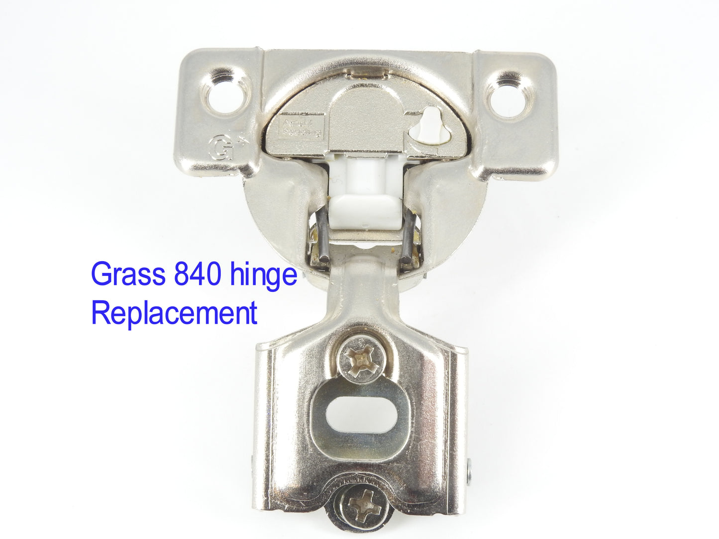 Grass 840 "cup" with 830-41 base plate -Soft Close Replacement hinge - NEW - Sold in Pairs