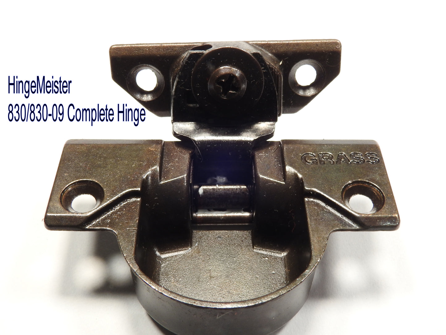 Grass 830-09 hinge  Hingemeister 830 hinge cup in the Bronze finish

