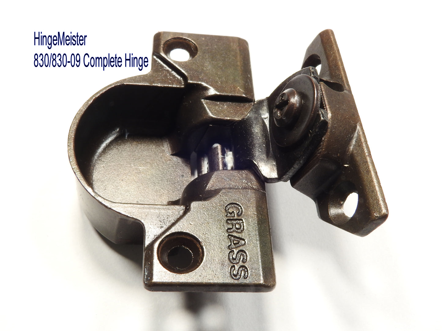 Grass 830-09 hinge  Hingemeister 830 hinge cup in the Bronze finish