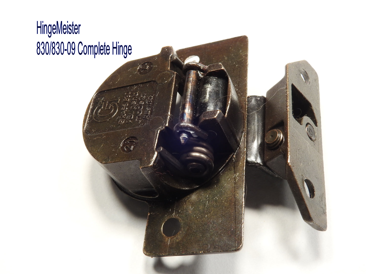 Grass 830-09 hinge  Hingemeister 830 hinge cup in the Bronze finish