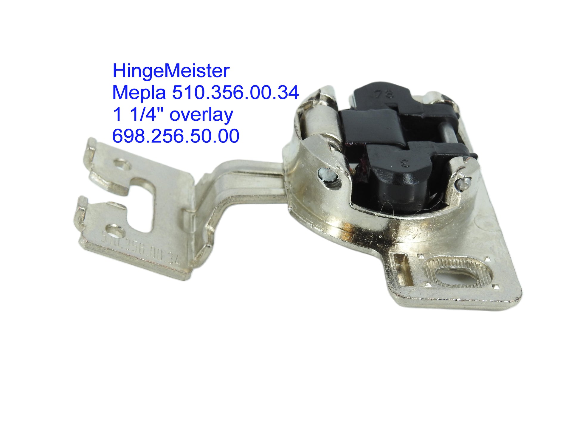 Mepla Hinge 510.356.00.34  1 1/4" overlay