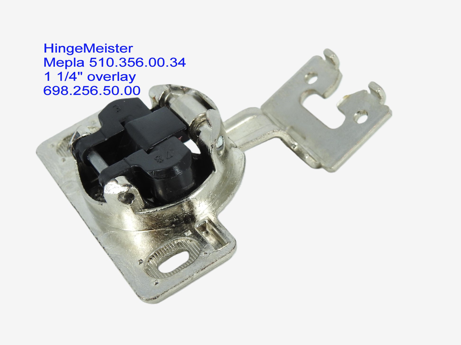 Mepla Hinge 510.356.00.34  1 1/4" overlay