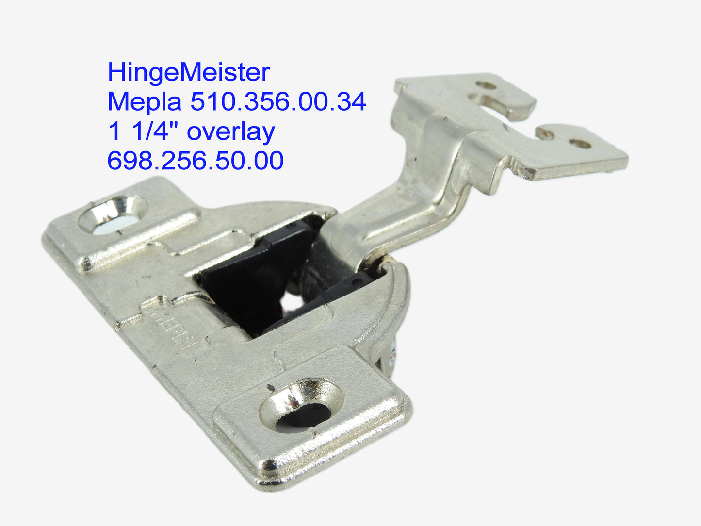 Mepla Hinge 510.356.00.34  1 1/4" overlay