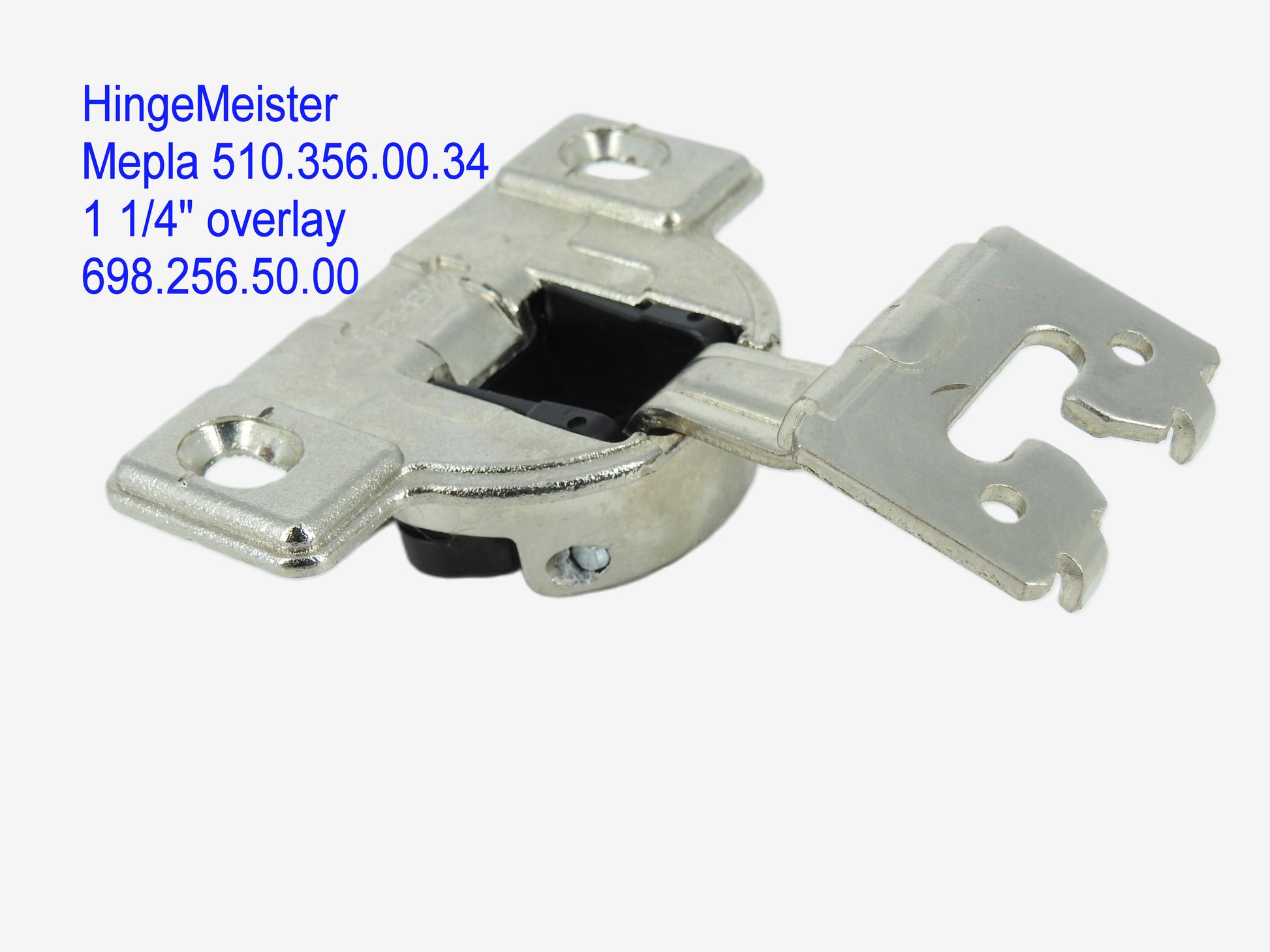 Mepla Hinge 510.356.00.34  1 1/4" overlay