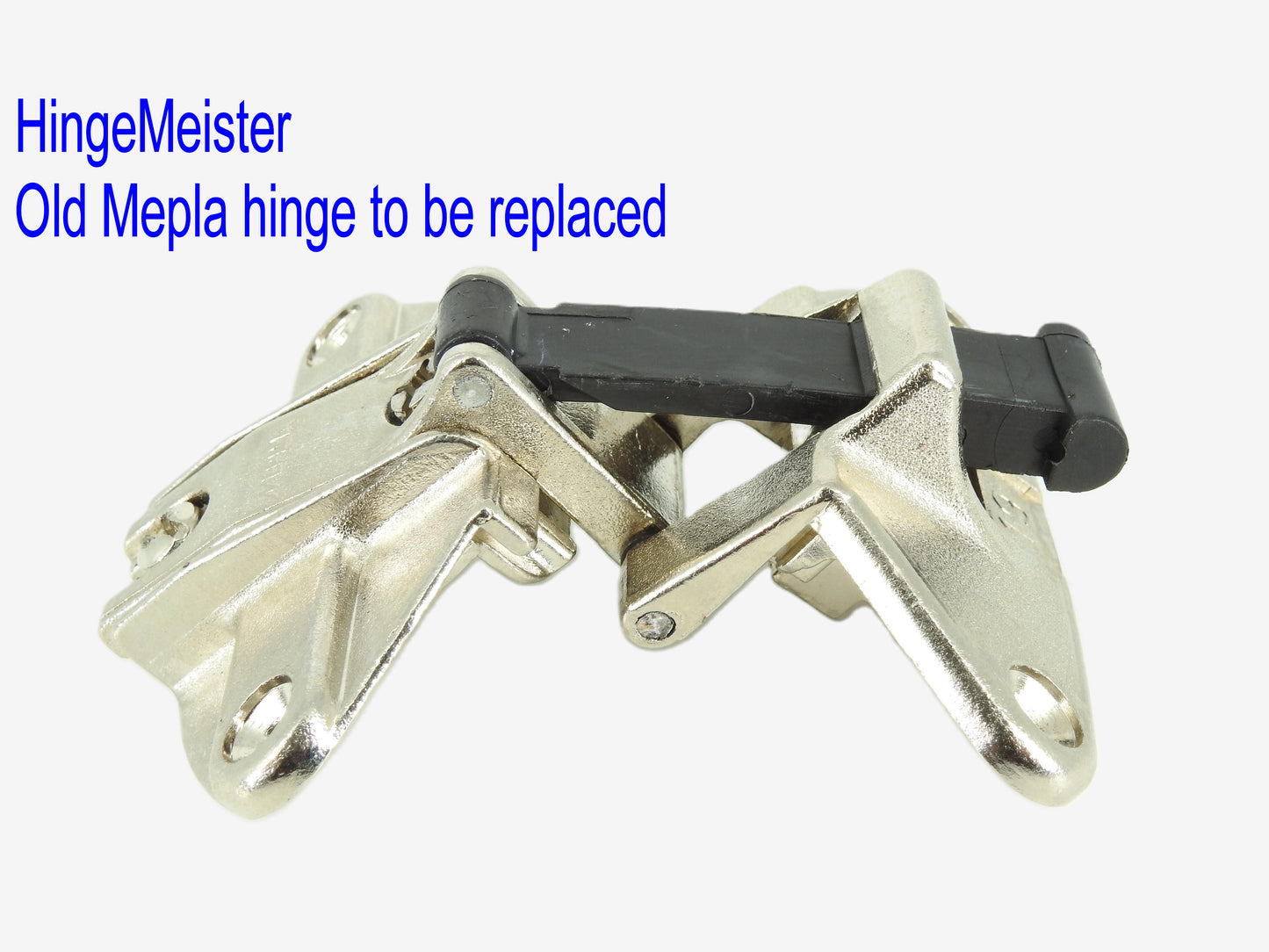 Mepla pie cut hinge corner cabinet 699.299.03.00 346.290.03.00 black strap