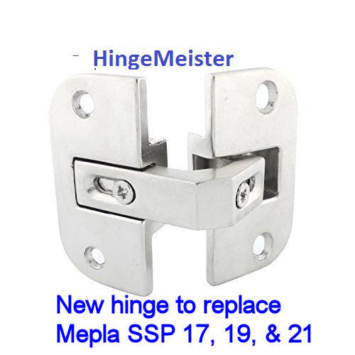 Mepla pie cut hinge corner cabinet 699.299.03.00 346.290.03.00 black strap