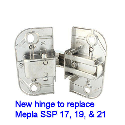 Mepla pie cut hinge corner cabinet 699.299.03.00 346.290.03.00 black strap