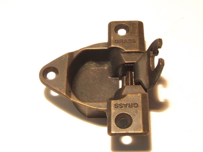 Grass 830 3 Screw hole Hinge Bronze Finish - Refurbished