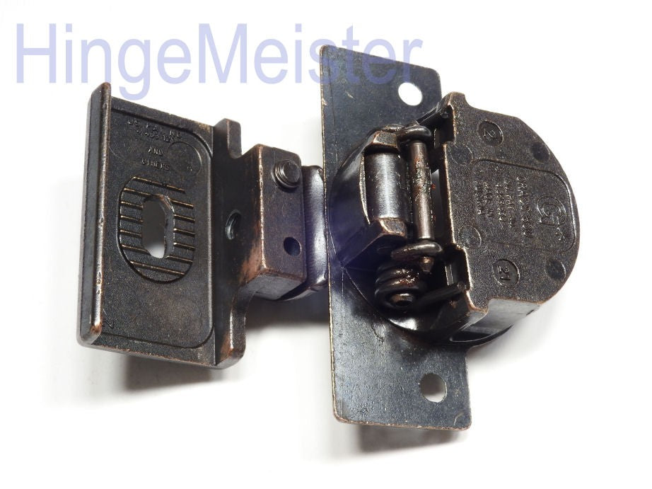 Grass 830-15 Bronze Hinge and mounting plate - Complete Hinge - Refurbished