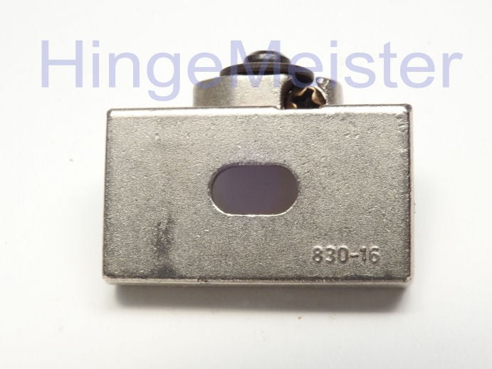 Grass 830-16 Nickel Hinge Mounting Plate - USED