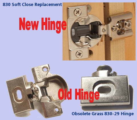 Grass 830 Soft Close Replacement Hinges