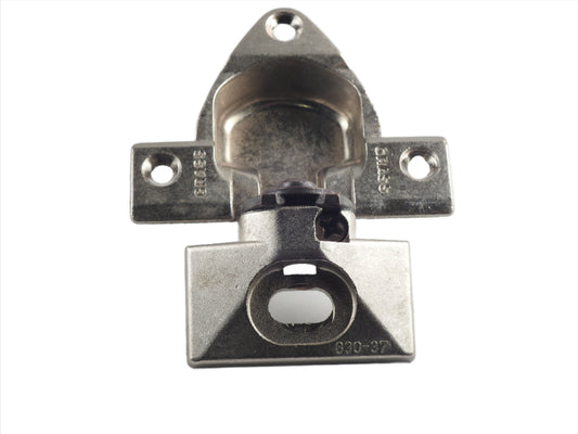Grass 830 3 Screw hole Hinge with 830-37 plate Nickel  - Refurbished Complete