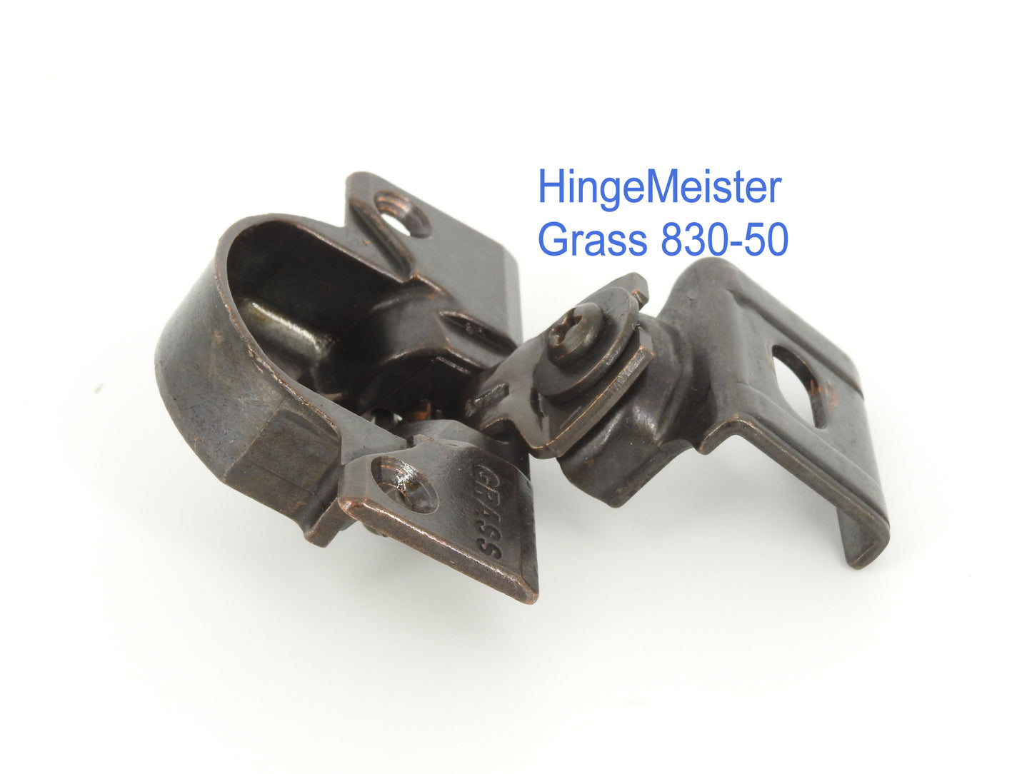 Grass 830-50 Bronze Hinge and mounting plate - Complete Hinge - Refurbished