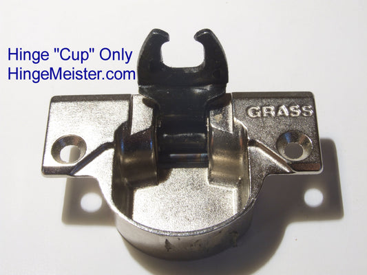 Grass 830 Hinge "Cup" Nickel Finish - Refurbished