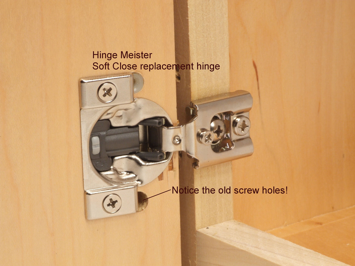 Soft Close Replacement Hinges