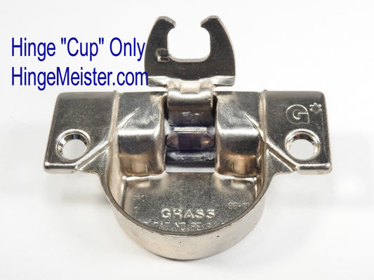 Grass 850 or 850-01 Hinge - "Cup" only - Nickel Finish - Replaces 830 Hinge