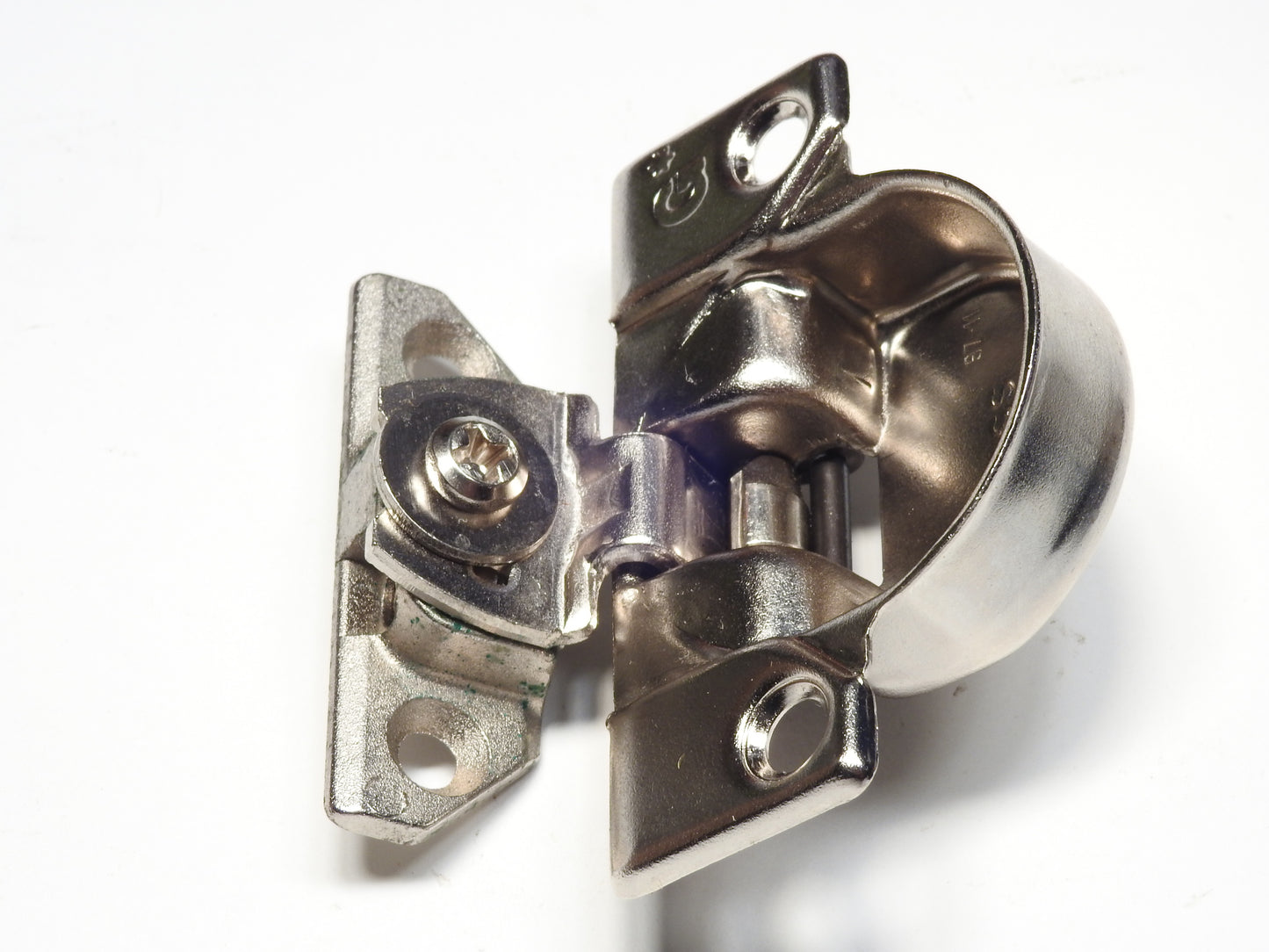 Grass 830-09 hinge  Hingemeister 850 hinge cup in the Nickel finish