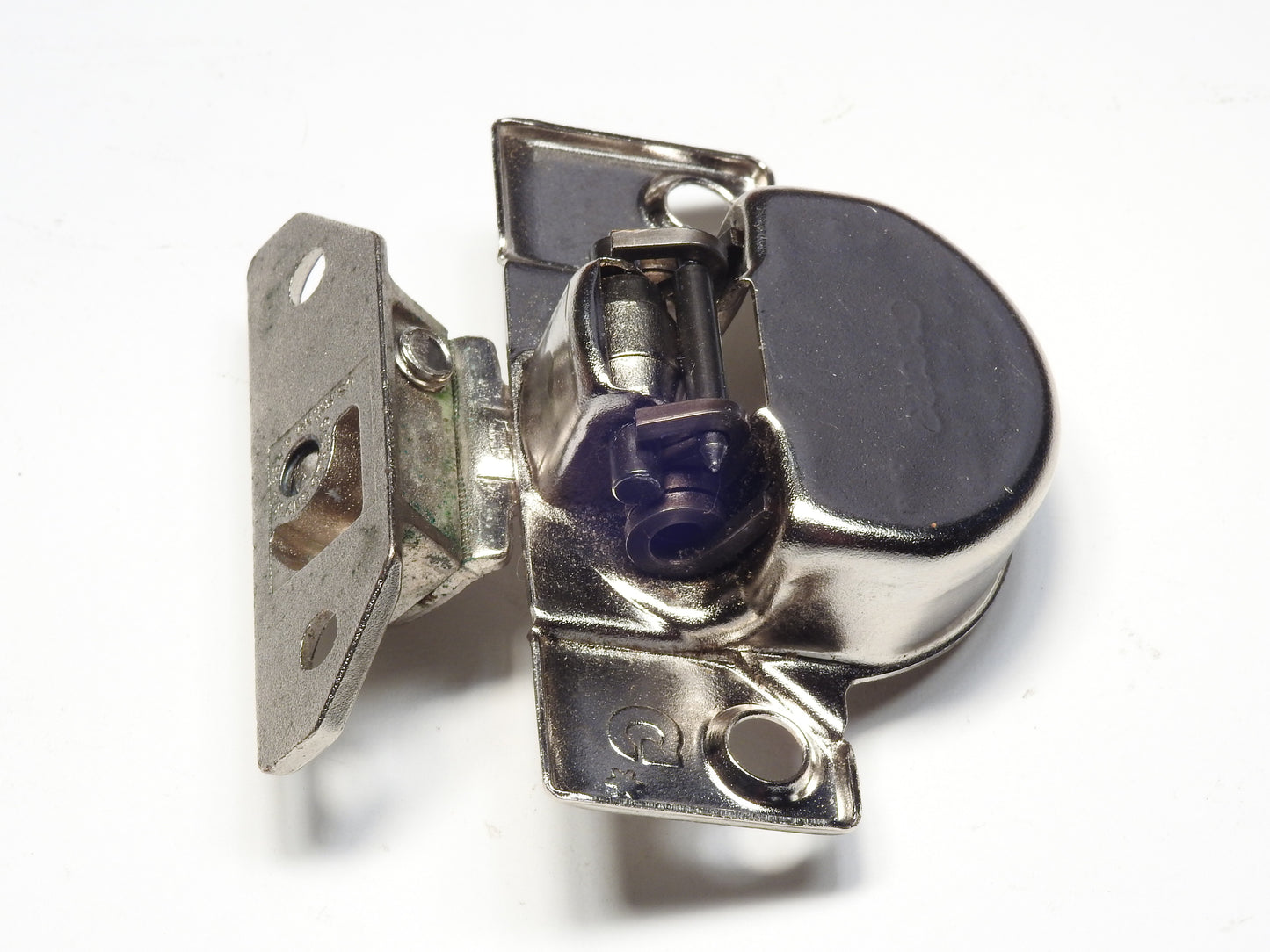 Grass 830-09 hinge  Hingemeister 850 hinge cup in the Nickel finish