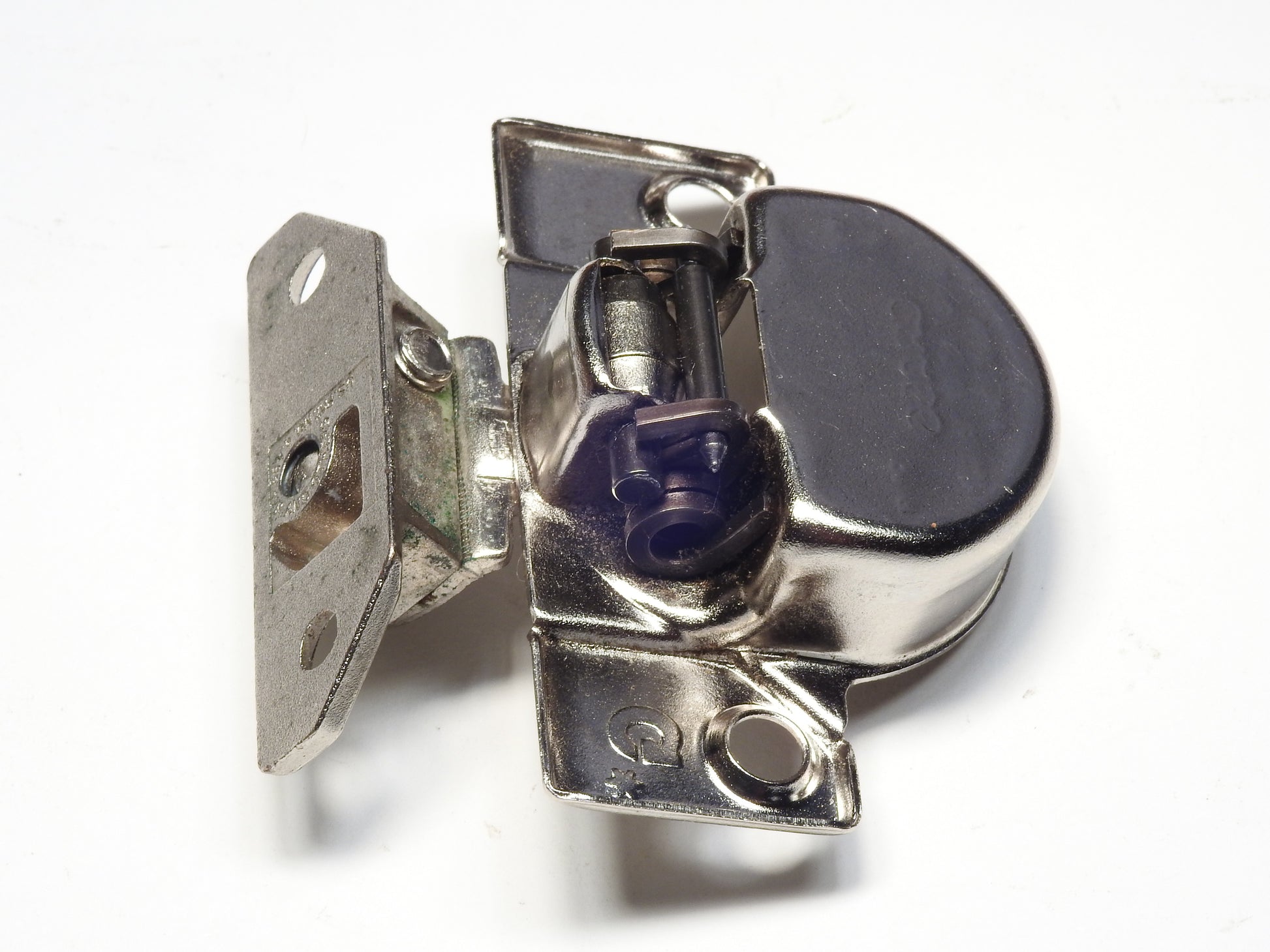 Grass 830-09 hinge  Hingemeister 850 hinge cup in the Nickel finish