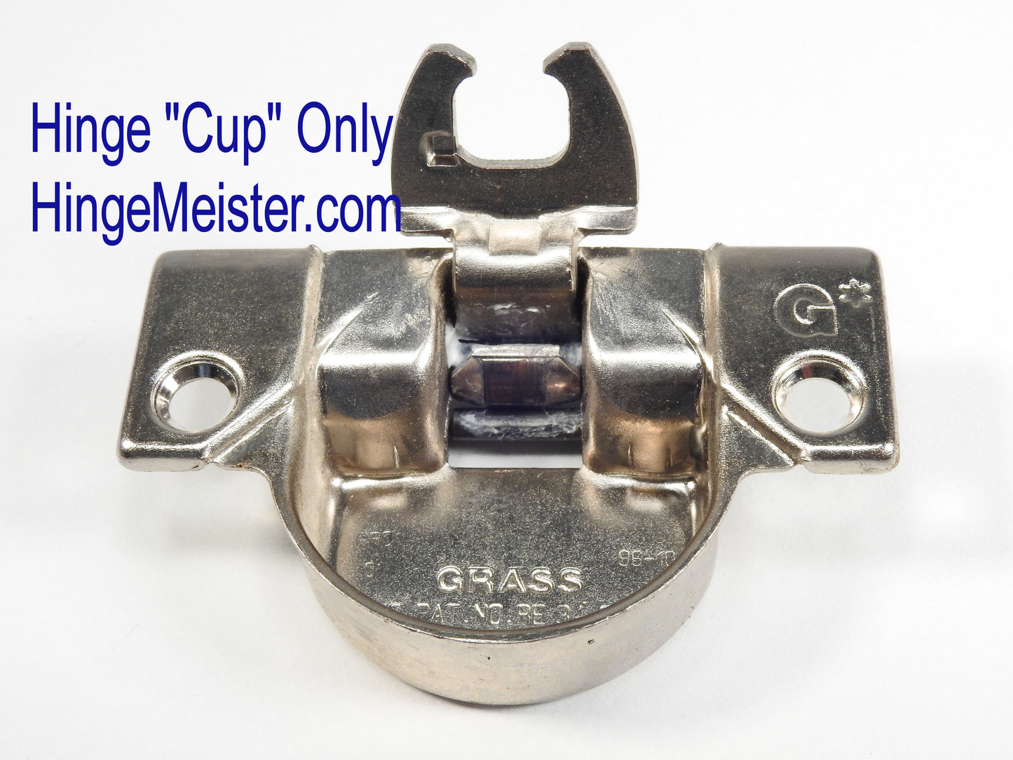 Grass 850 or 850-01 Hinge - "Cup" only - Nickel Finish - Replaces 830 Hinge HingeMeister